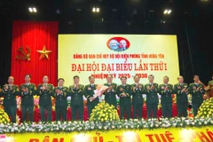 Ra mắt Ban Chấp hành Đảng bộ Bộ đội biên phòng tỉnh Hưng Yên, nhiệm kỳ 2025-2030.