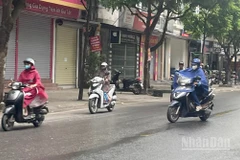 Dự báo khu vực Hà Nội có mưa rào và dông, cục bộ có nơi mưa to. (Ảnh minh họa: Đ.T)