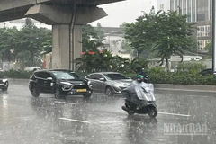 Dự báo khu vực Hà Nội có lúc có mưa rào và dông. (Ảnh minh họa: Đ.T)