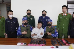 Đối tượng Nguyễn Tiến Dũng bị bắt giữ.