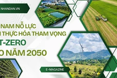Việt Nam nỗ lực hiện thực hóa tham vọng Net-Zero vào năm 2050
