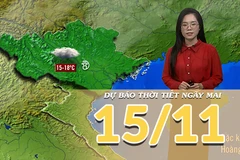[Video] Dự báo thời tiết đêm nay và ngày mai 15/11/2025: Bắc Bộ tiếp tục giảm nhiệt