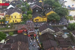 [Video] Di tích Hội An hư hại sau các đợt lũ cuối năm