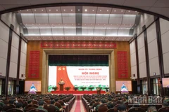 Quang cảnh hội nghị của Quân ủy Trung ương tổng kết 10 năm thực hiện Chỉ thị số 05-CT/TW. 
