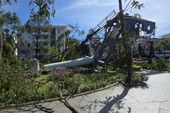 Khu dân cư ở phường ven biển Đắk Lắk tan hoang sau bão số 13