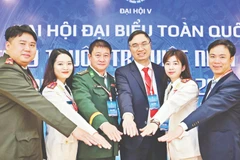Các đại biểu thuộc nhiều đơn vị khác nhau dự Đại hội Hội Thầy thuốc trẻ toàn quốc lần thứ năm, nhiệm kỳ 2025-2030.