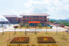 Trường phổ thông nội trú liên cấp Si Pa Phìn, Điện Biên (Ảnh: VĂN TOẢN)