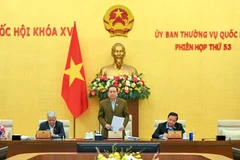 Khai mạc Phiên họp thứ 53 của Ủy ban Thường vụ Quốc hội