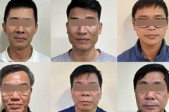 Bị cáo Nguyễn Duy Hưng và các đồng phạm trong vụ án.