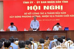 Cà Mau hội nghị triển khai nhiệm vụ 6 tháng cuối năm 2025.