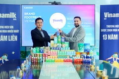 Vinamilk giới thiệu nhiều sản phẩm mới với các ứng dụng công nghệ đột phá tại tại Hội nghị Sữa Toàn cầu 2025. (Ảnh: NGUYÊN PHƯƠNG)