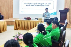 Công tác phổ biến, giáo dục pháp luật và trợ giúp pháp lý là một nhiệm vụ có ý nghĩa quan trọng, thiết thực nhằm tăng cường năng lực tiếp cận pháp luật cho người khuyết tật.