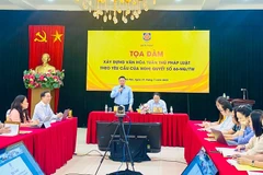 Nhiều hội nghị, hội thảo được tổ chức để đưa Nghị quyết vào đời sống. (Ảnh DIỆU ANH)