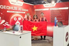 Nền tảng GEOHUB AI Engine, do chuyên gia công nghệ Việt Nam phát triển, được giới thiệu tại Hội nghị Hàng không Vũ trụ quốc tế 2025. (Ảnh: VegaCosmos) 