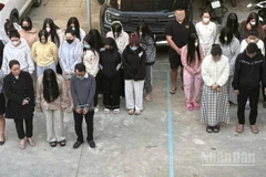 Cơ quan điều tra triệu tập nhiều đối tượng liên quan đến 2 tụ điểm này. (Ảnh: Công an cung cấp)