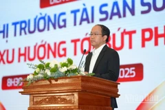 Ông Vũ Quốc Huy, Giám đốc Trung tâm Đổi mới Sáng tạo Quốc gia. (Ảnh: HNV)