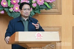 Thủ tướng Chính phủ Phạm Minh Chính. (Ảnh: TRẦN HẢI)