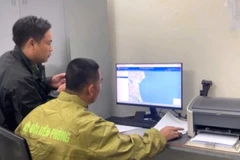 Các Đồn Biên phòng tuyến biển Quảng Trị quản lý, nắm bắt vị trí tàu cá hoạt động trên biển thông qua thiết bị VMS.