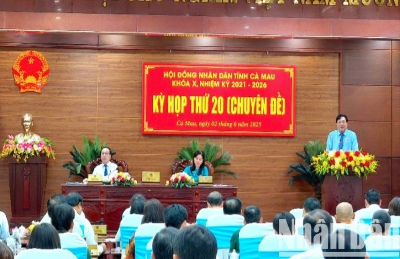 Hội đồng nhân dân tỉnh Cà Mau họp thông qua nghị quyết thu hồi đất triển khai cao tốc Cà Mau-Đất Mũi.
