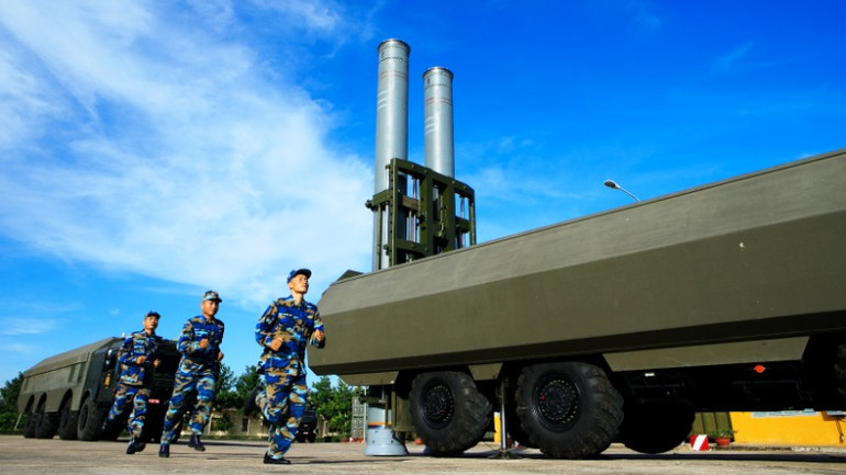 Lữ đoàn 681 huấn luyện nâng cao khả năng sẵn sàng chiến đấu.