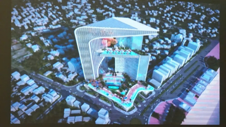 Mô hình Trung tâm tài chính thành phố Đà Nẵng trong tương lai.