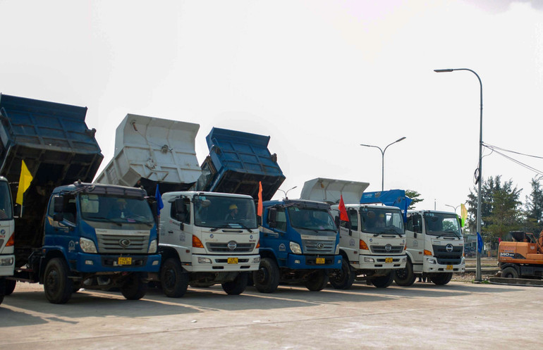 Tập trung phương tiện, nhân lực chuẩn bị thi công dự án Cảng cá Thọ Quang giai đoạn 2.