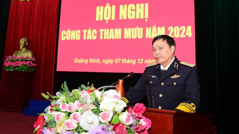 Chuẩn Đô đốc Vũ Văn Nam, Tư lệnh Vùng 1 Hải quân: Toàn Vùng tiếp tục duy trì nghiêm hệ thống, lực lượng, phương tiện trực sẵn sàng chiến đấu trong mọi tình huống.