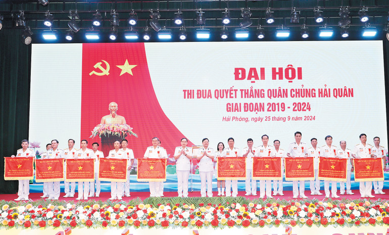Đại hội thi đua quyết thắng Quân chủng Hải quân giai đoạn 2019-2024.