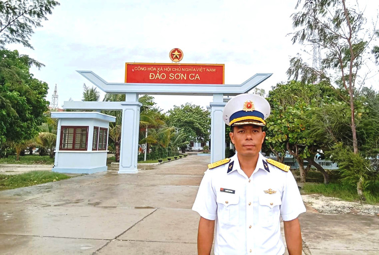 Trung tá Nguyễn Văn Duy, Chính trị viên phó đảo Sơn Ca, Lữ đoàn 146, Vùng 4 Hải quân