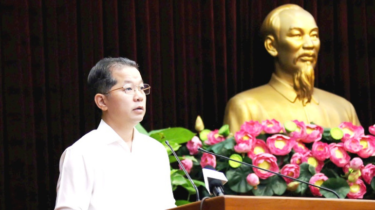 Đồng chí Nguyễn Văn Quảng: Một trong những nhiệm vụ trọng tâm là làm tốt công tác chuẩn bị đại hội Đảng các cấp.