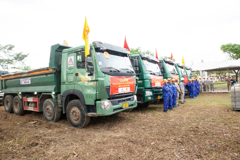 Liên danh nhà thầu cam kết tập trung mọi nguồn lực để thi công bảo đảm tiến độ, chất lượng.
