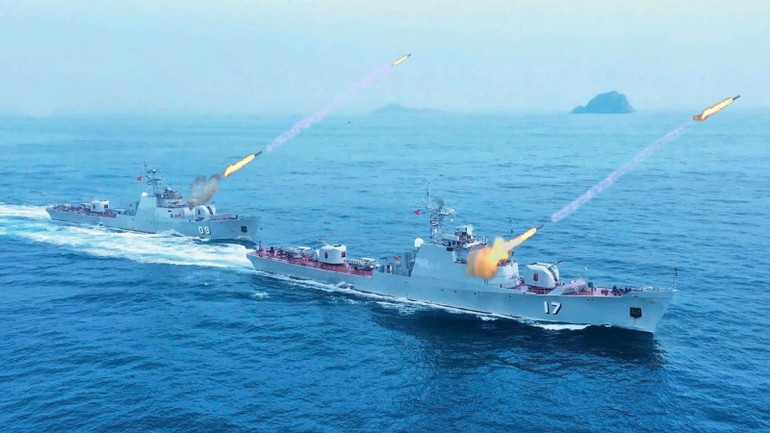 Diễn tập bắn đạn thật