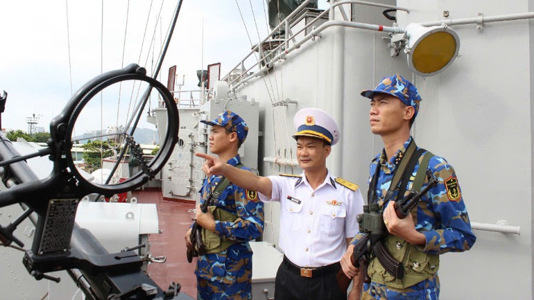 Lữ đoàn 171, Vùng 2 Hải quân nêu cao tinh thần sẵn sàng chiến đấu trong mọi tình huống.