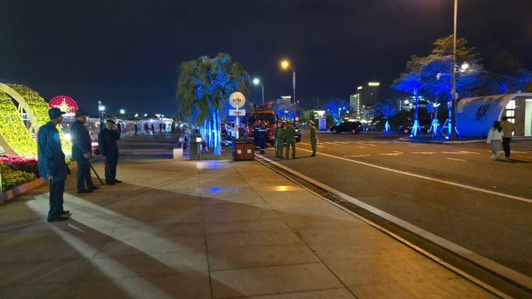 Các lực lượng làm nhiệm vụ đã sẵn sàng ở từng vị trí.