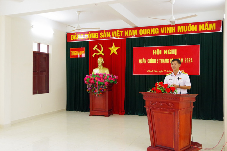 Thượng tá Phùng Văn Uẩn, Trung đoàn trưởng Trung đoàn 451: Các đơn vị trong toàn đơn vị nắm chắc tình hình, góp phần bảo đảm an toàn tuyệt đối vùng biển Đông Nam của Tổ quốc.