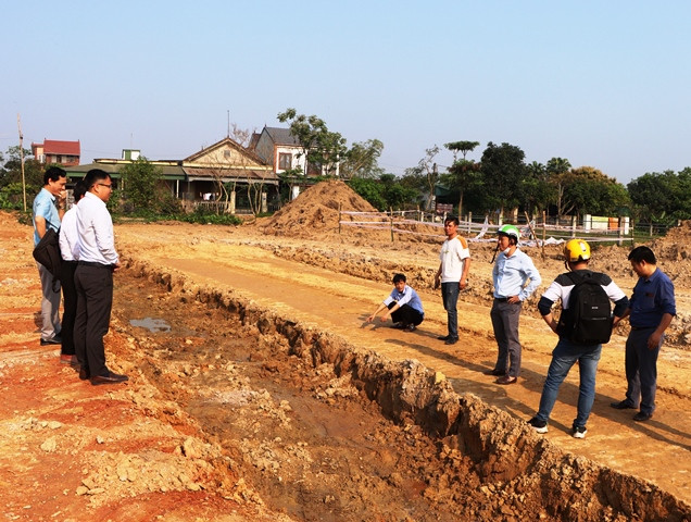 Dự án đường vành đai phía đông thành phố Hà Tĩnh hoàn thành 10% khối lượng.