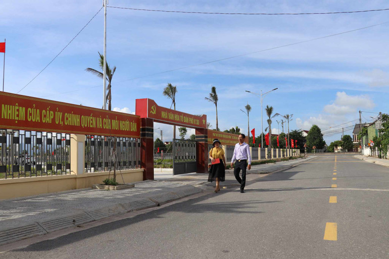 Cuộc sống mới đang hiện hữu tại Làng K130.