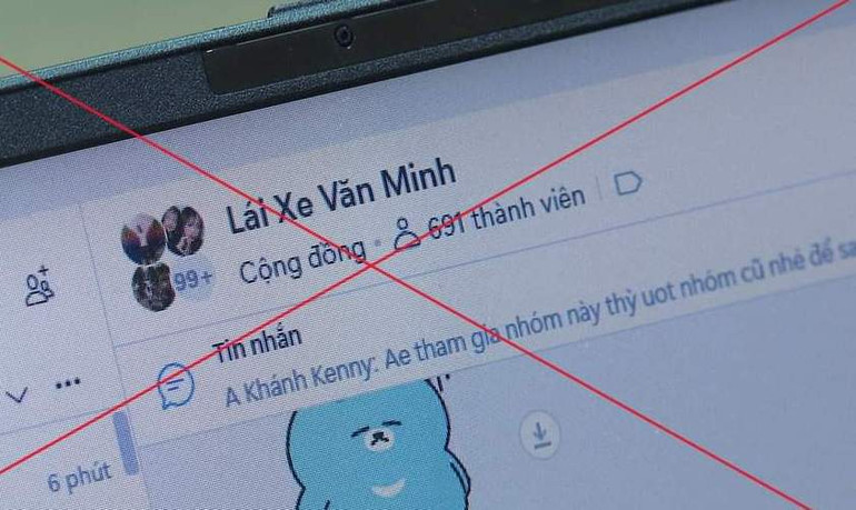 Nhóm Zalo được các đối tượng lập ra để "báo chốt" cảnh sát giao thông, cảnh sát trật tự đang làm nhiệm vụ.