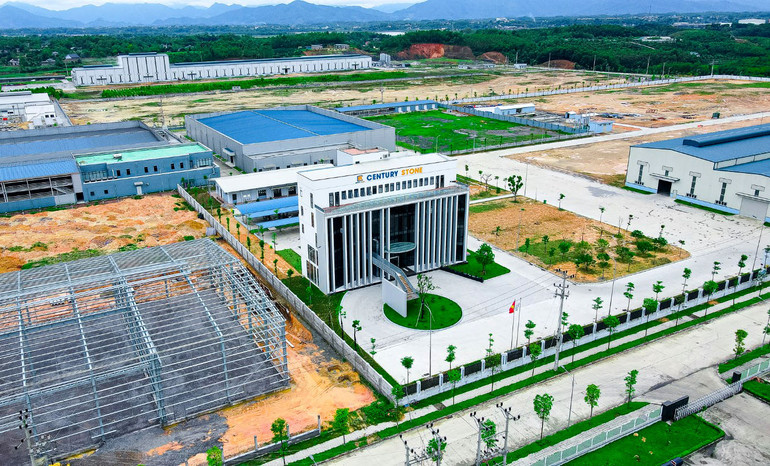 Cụm công nghiệp Bãi Ba, huyện Thanh Ba.