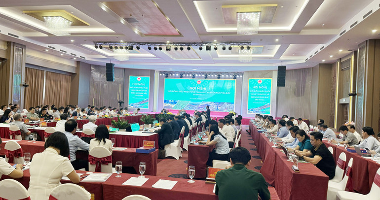 Toàn cảnh hội nghị công bố quy hoạch Vùng trung du miền núi phía bắc.