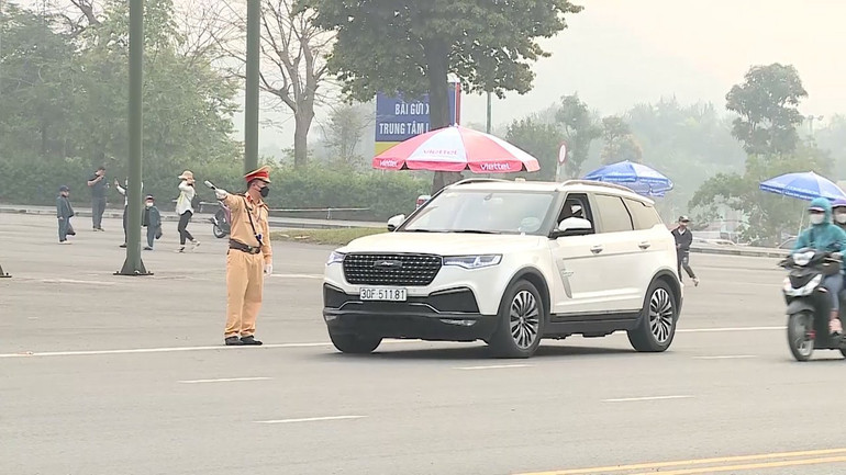 Phương án phân luồng giao thông đã được Công an tỉnh Phú Thọ triển khai đồng bộ nhằm giảm tối đa tình trạng ùn tắc trong những ngày diễn ra Lễ hội.
