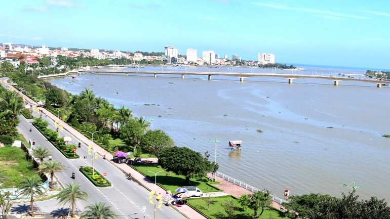 Một góc thành phố Đồng Hới - Trung tâm hành chính-chính trị của tỉnh Quảng Trị trong tương lai. (Ảnh: HG)