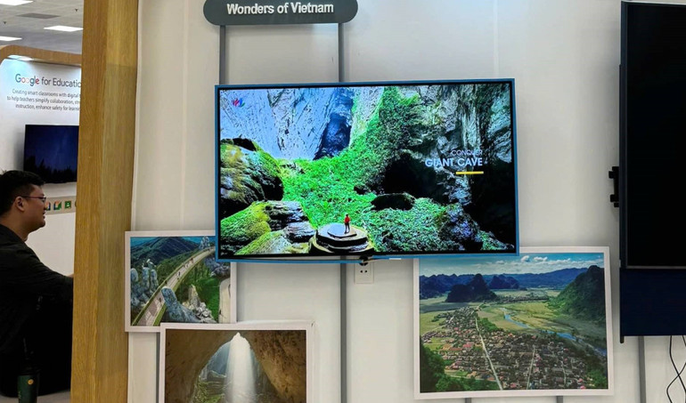 Hình ảnh du lịch Quảng Bình tại không gian trưng bày của Google.
