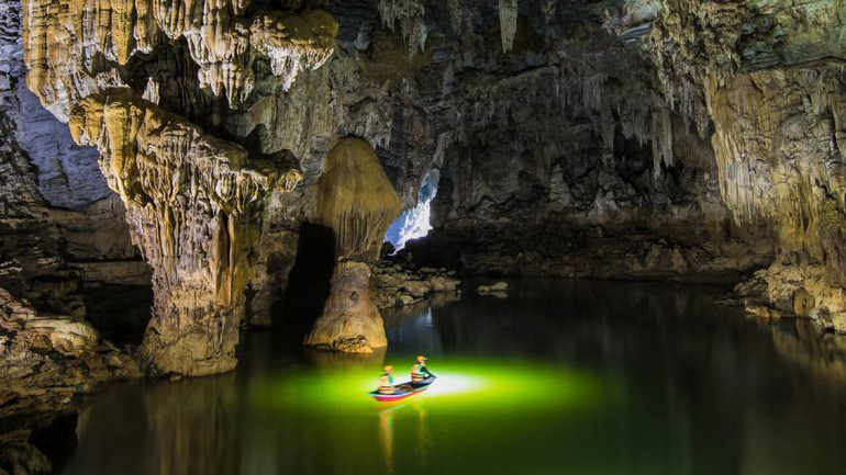 Hang động Tú Làn ở Tân Hóa. (Ảnh: Oxalis) Hang động Tú Làn ở Tân Hóa. (Ảnh: Oxalis)