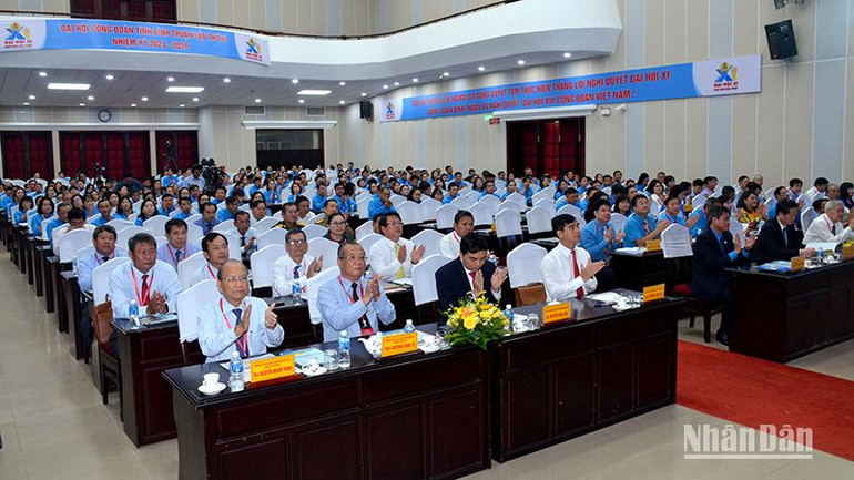 Các đại biểu tham dự đại hội.