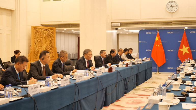 Đoàn Trung Quốc tham dự Kỳ họp.