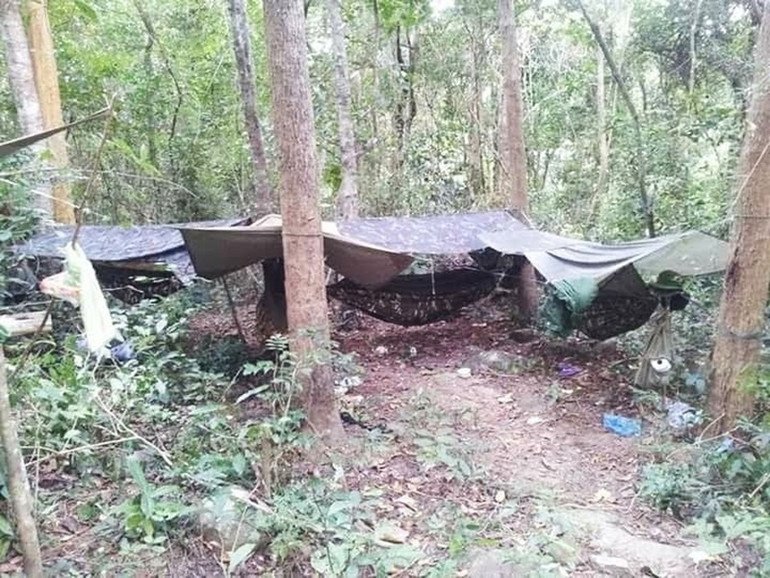 Lực lượng quản lý, bảo vệ rừng của Khu Bảo tồn thiên nhiên Ea Sô, huyện Ea Kar, tỉnh Đắk Lắk ngày đêm luôn túc trực canh gác, bảo vệ rừng.