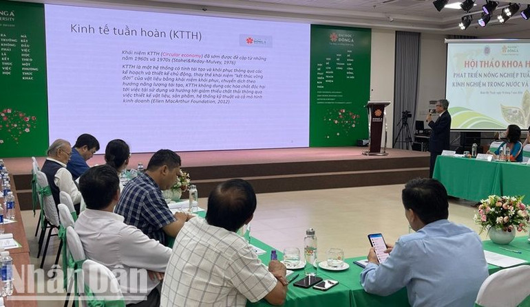 Tiến sĩ Trần Ngọc Thanh tham luận: Hiện trạng nông nghiệp tuần hoàn tỉnh Đắk Lắk-Một số đề xuất.