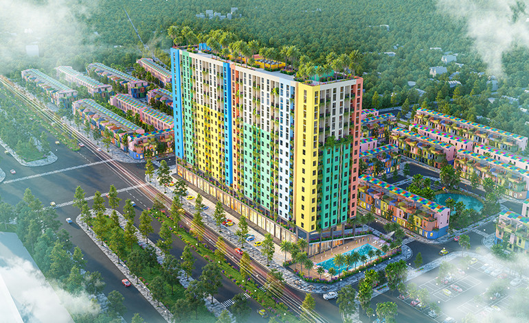 Mô hình dự án nhà ở xã hội. Mô hình dự án nhà ở xã hội.