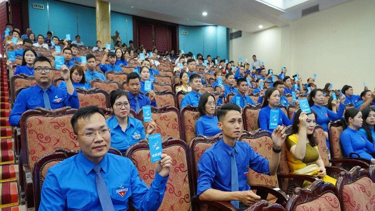 Đại hội hiệp thương cử Đoàn đại biểu đi dự Đại hội đại biểu toàn quốc Hội LHTN Việt Nam lần thứ IX.